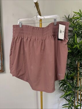 Nike Women's Rose-Mauve Athletic Skort NWT 1X
